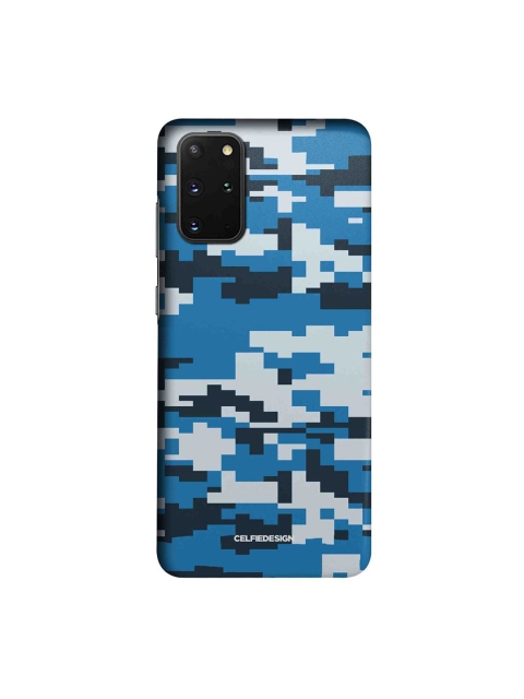 

CelfieDesign Blue & Black Camo Pixel Cerulean Samsung Galaxy S20 Plus Slim Back Case