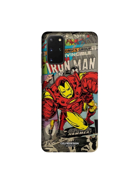 

CelfieDesign Red & Grey Comic Ironman Samsung Galaxy S20 Plus Slim Back Case