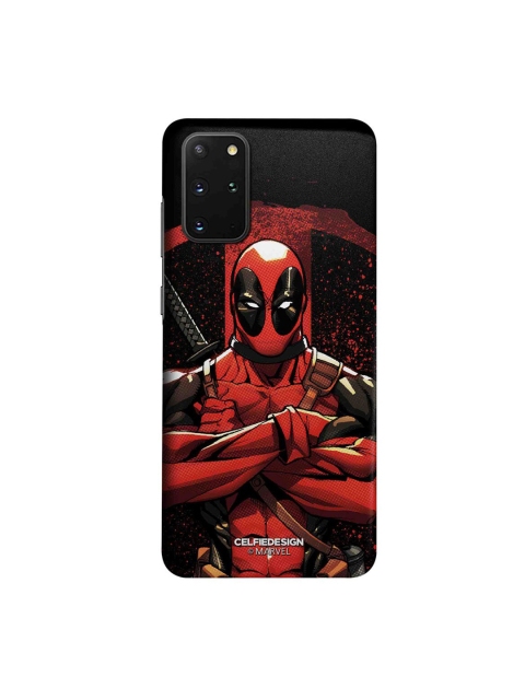 

CelfieDesign Black & Red Deadpool Stance Samsung Galaxy S20 Plus Slim Back Case