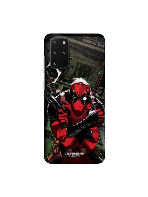 

CelfieDesign Black & Red Deadpool Dollar Samsung Galaxy S20 Plus Slim Back Case