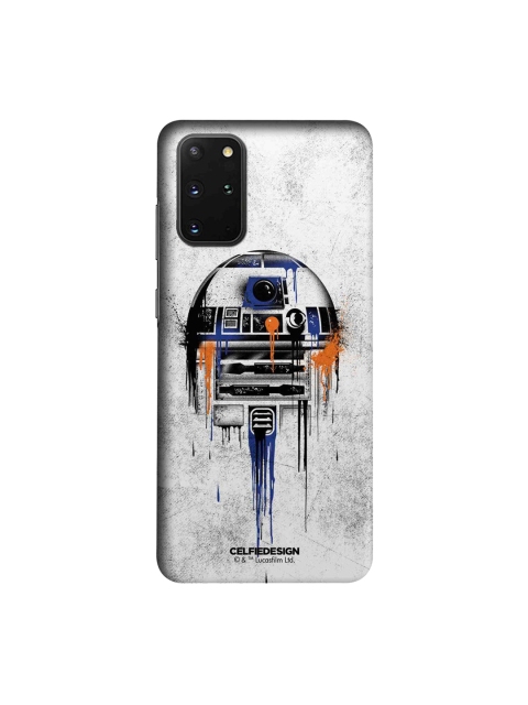 

CelfieDesign White & Black Astro Droid Samsung Galaxy S20 Plus Slim Back Case