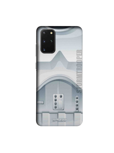 

CelfieDesign Grey & White Attire Trooper Samsung Galaxy S20 Plus Slim Back Case
