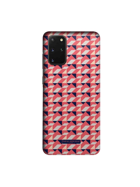 CelfieDesign Pink & Navy Blue Payal Singhal Samsung Galaxy S20 Plus Slim Back Case
