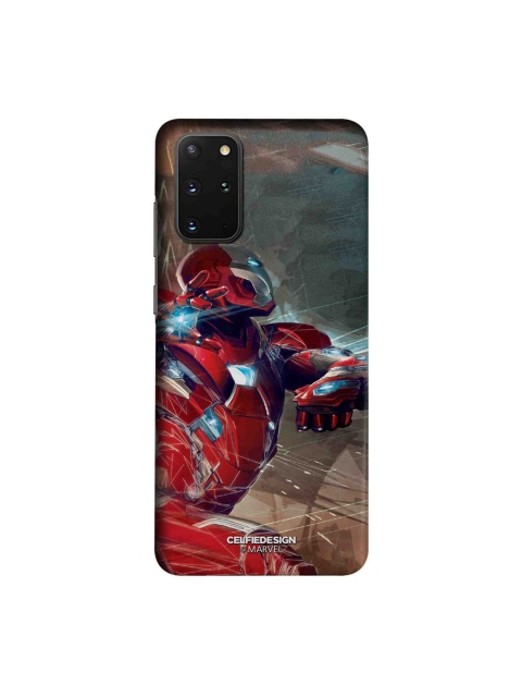 

CelfieDesign Red & Grey Ironman Samsung Galaxy S20 Plus Slim Back Case