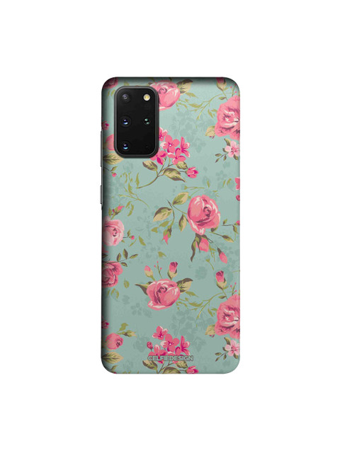 

CelfieDesign Green & Pink Flowers Samsung Galaxy S20 Plus Slim Back Case
