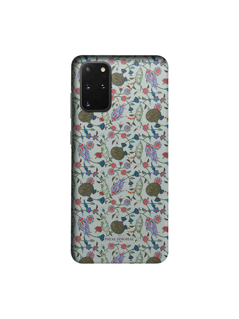 

CelfieDesign Grey & Pink Payal Singhal Turkish Iznik Samsung Galaxy S20 Plus Slim Back Case