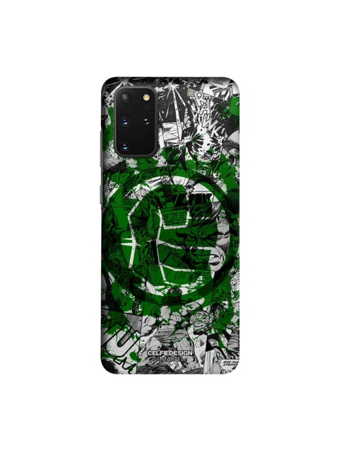 

CelfieDesign Green & White Hulk Fist Printed Samsung Galaxy S20 Plus Slim Back Case