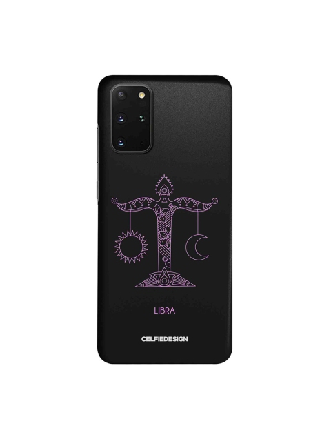 

CelfieDesign Black & Purple Libra Samsung Galaxy S20 Plus Slim Back Case