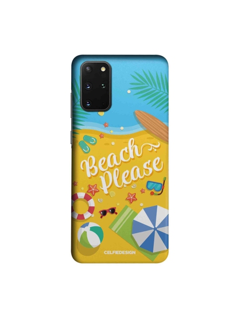 

CelfieDesign Blue & Yellow Beach Please Samsung Galaxy S20 Plus Slim Back Case