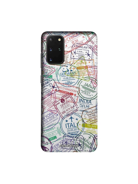 

CelfieDesign White & Blue Immigration Stamps Classic Samsung Galaxy S20 Plus Slim Back Case