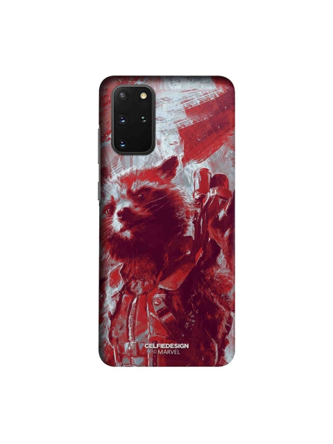

CelfieDesign Red & Charcoal Grey Rocket Samsung Galaxy S20 Plus Slim Back Case