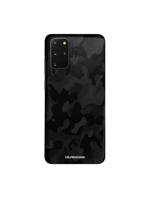 

CelfieDesign Black & Grey Camouflage Printed Samsung Galaxy S20 Plus Slim Back Case