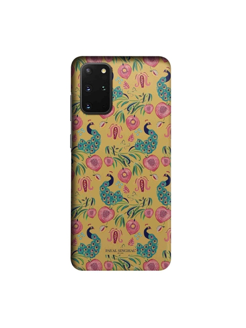 CelfieDesign Mustard & Pink Payal Singhal Anaar and Mor Samsung Galaxy S20 Plus Case