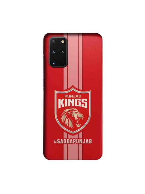 

CelfieDesign Red & Pink Punjab Kings Stripes Printed Samsung Galaxy S20 Plus Slim Back Case