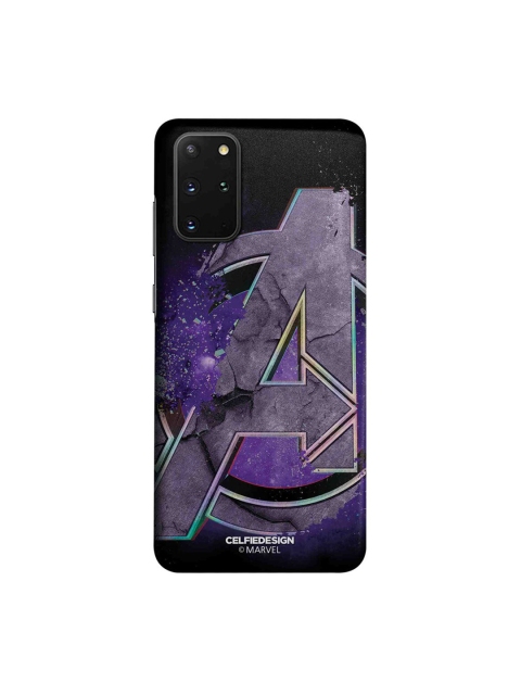 

CelfieDesign Black & Purple Endgame Logo Purple Printed Samsung Galaxy S20 Plus Slim Back Case