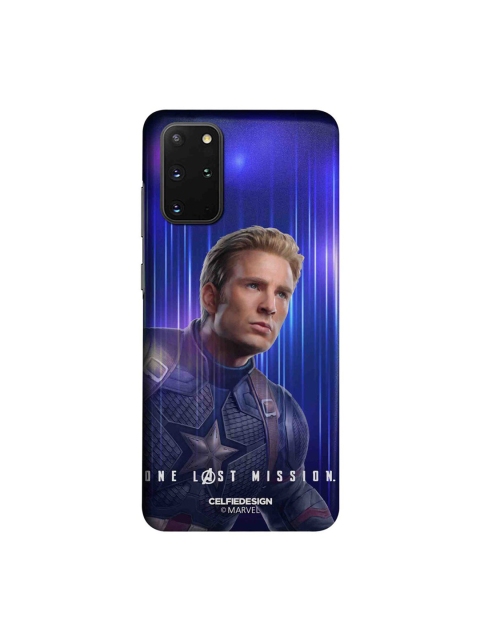 

CelfieDesign Blue & Brown Captain America One Last Mission Samsung S20 Plus Slim Back Case
