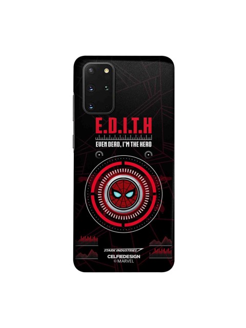 

CelfieDesign Black & Red Hello Edith Printed Samsung Galaxy S20 Plus Slim Back Case