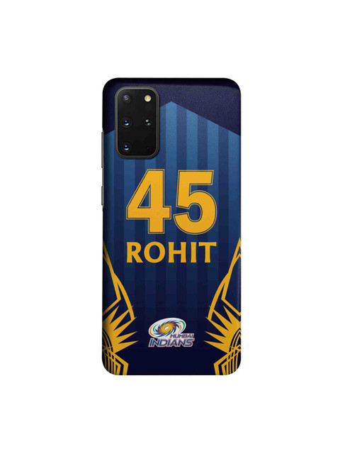 

CelfieDesign Blue & Orange Mumbai Indians 45 Rohit Samsung Galaxy S20 Plus Slim Back Case