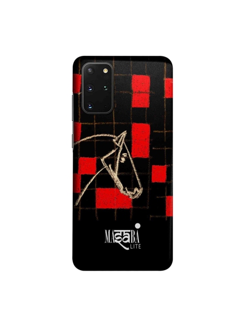 

CelfieDesign Black & Red Masaba Checkered Horse Samsung Galaxy S20 Plus Slim Back Case