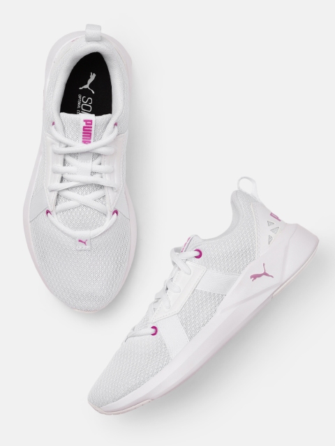 

Puma Women White Solid SoftFoam+ Chroma Training Shoes
