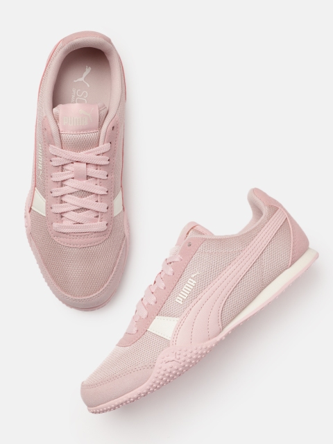 

Puma Women Pink Solid Sneakers