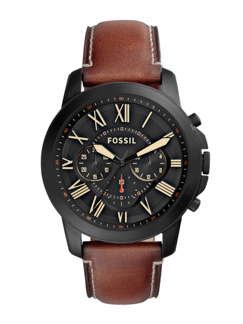 

Fossil Men Black Chronograph Watch FS5241I