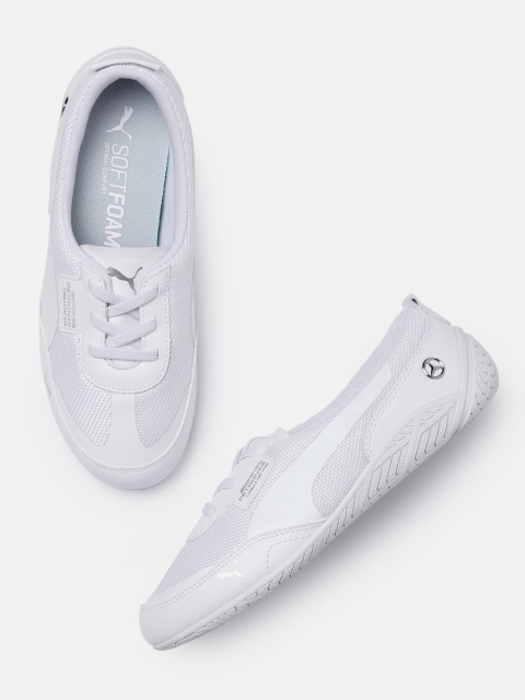 

PUMA Motorsport Women White MAPF1 RDG Cat Balle Textured Sneakers
