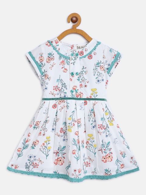 

Bella Moda White Floral Dress