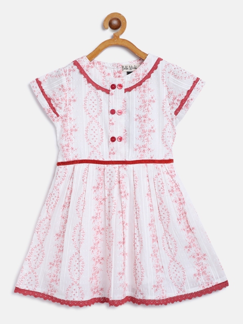 

Bella Moda Pink & White Dress