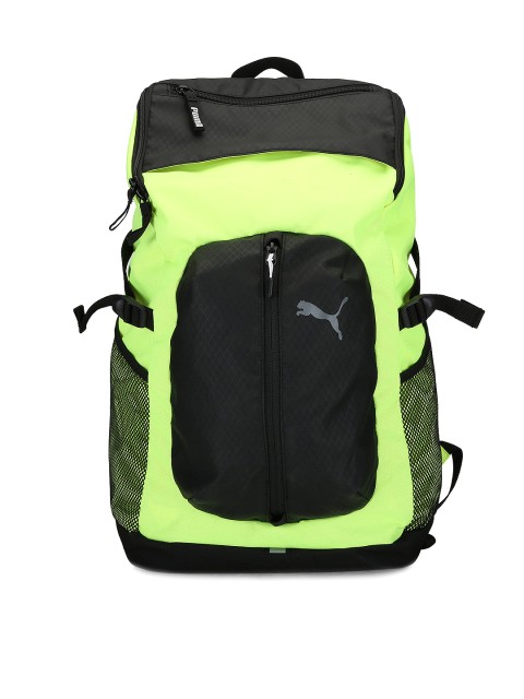 

PUMA Unisex Yellow & Black Apex Backpack