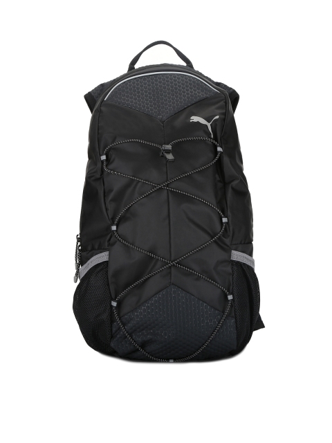 

PUMA Unisex Black PR Lightweight Textured Backpack