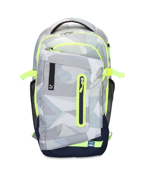 

PUMA Unisex Grey & Green Evo Blaze Backpack