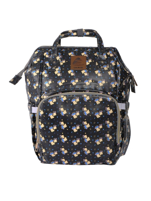

Duke Unisex Black & Yellow Graphic Printed Backpack
