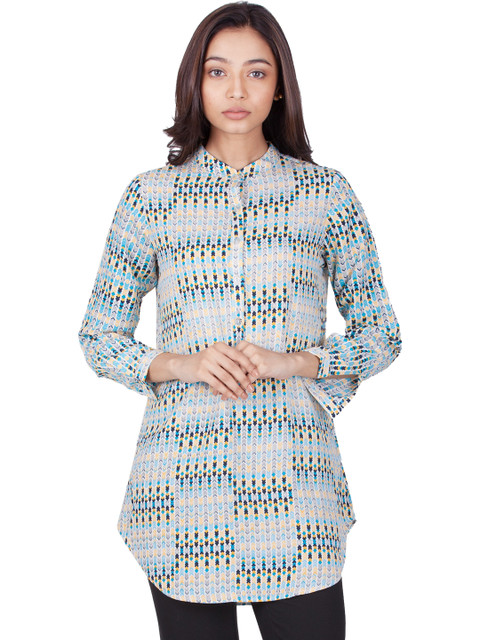 

Zink London Multicoloured Printed Tunic, Multi
