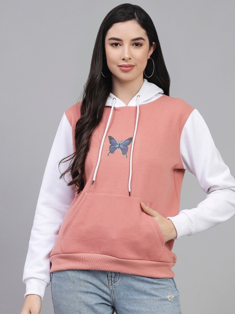 

Kotty Women Multicoloured Hooded Sweatshirt, Multi