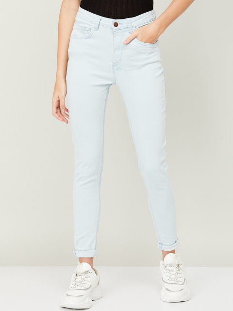 

Fame Forever by Lifestyle Women Blue Skinny Fit Cotton Jeans