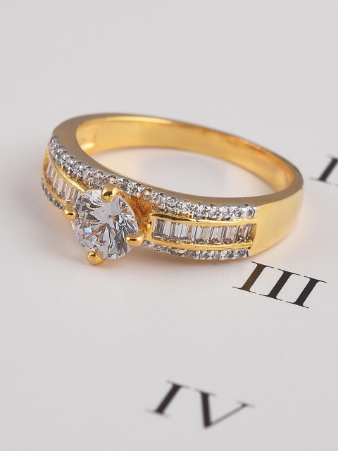 

Tistabene White Channel Set Baguettes Ring