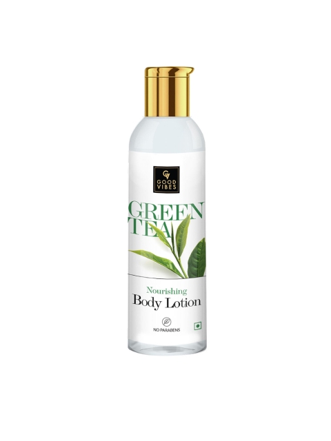 

Good Vibes Green Tea Nourishing Body Lotion 200 ml, White