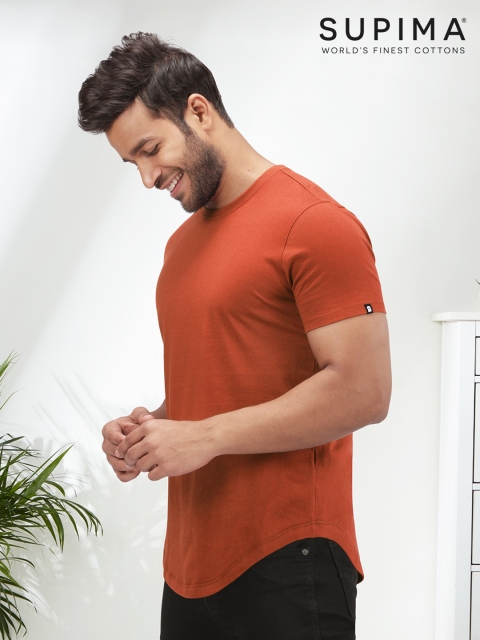 

The Souled Store Men Brown T-shirt