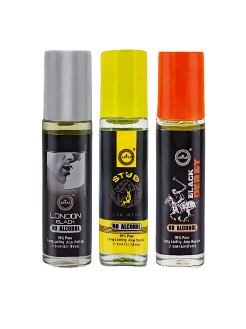 

Arras Set of London Black - Stud - Black Derby Non-Alcoholic Roll-On Perfumes