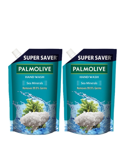

Palmolive Set of 2 Sea Minerals Liquid Handwash Refill Pack - 750 ml each, Blue