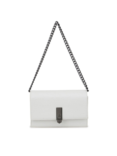 

MIRAGGIO White Textured Purse Clutch