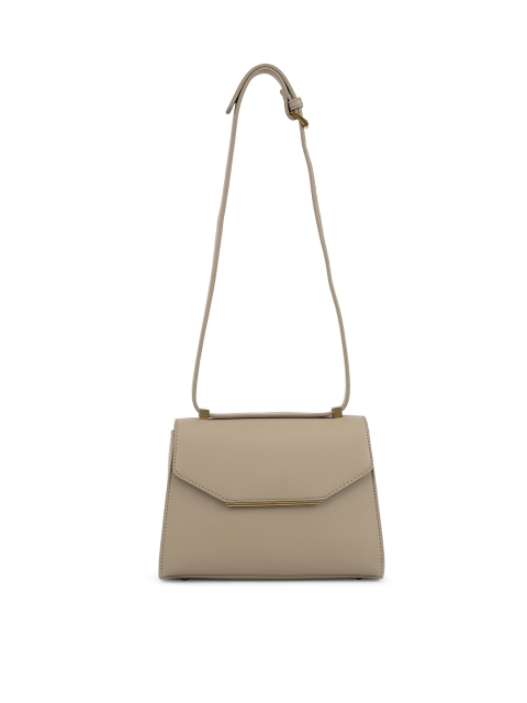 

MIRAGGIO Nude-Coloured PU Bucket Sling Bag
