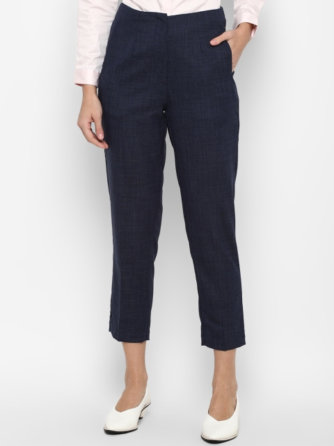 

Allen Solly Woman Navy Blue Trousers