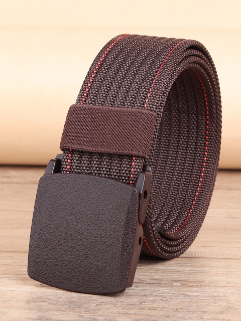 

ZORO Men Brown Canvas Belt