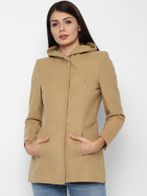 

Allen Solly Woman Women Khaki Longline Tailored Jacket