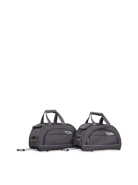 

Polo Class Set Of 2 Grey Solid Duffle Trolley