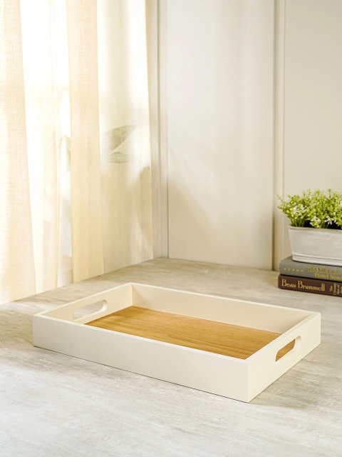

Pure Home and Living White Rectangle Tray