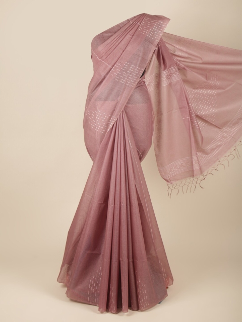 

Pothys Cream Woven Design Jute Silk Saree