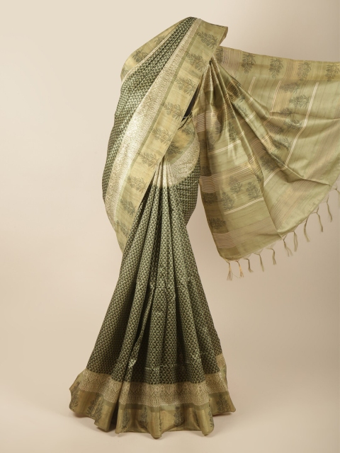 

Pothys Green Art Silk Saree